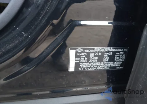 2023 Hyundai Santa Fe Se from USA, damaged, VIN 5NMS1DAJ2PH647076